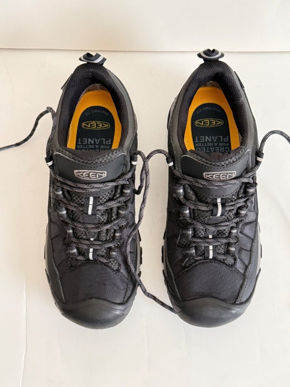 KEEN Men's Targhee EXP Waterproof 1017721 Hiking Shoes Black Steel Grey
